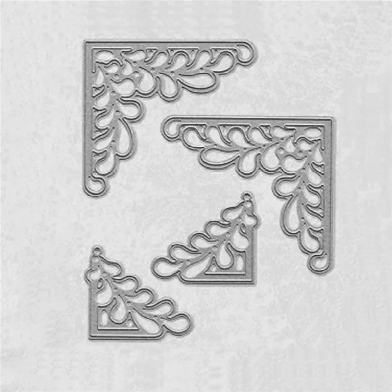 

Naifumodo Corner Metal Cutting Dies New 2019 for Scrapbooking Card Making Album Embossing Stencil Craft Diecut