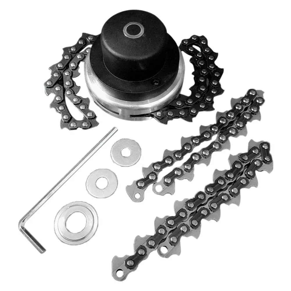 

Fine-Tuning Head Chain Mower Trimmer Garden Grass Brush Tool Spare Parts Universal For Trimmer Cutter Tools Spare Parts