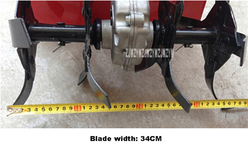 Мини ручной ходовой роторный культиватор 44-5 52CC 1.9kw 2 тактный бензиновый двигатель ходовой Трактор Роторный Культиватор, ходовой культиватор