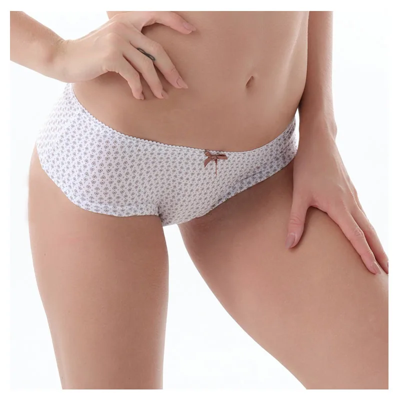 Free shipping New Women's cotton panties Print Girl Briefs Ms. cotton underwear bikini underwear sexy Ladies Briefs S-M-L-XL