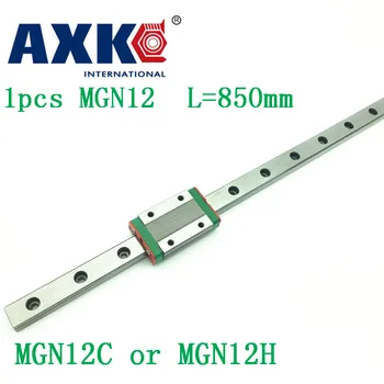 

12mm Linear Guide Mgn12 L= 850mm Linear Rail Way + Mgn12c Or Mgn12h Long Linear Carriage For Cnc X Y Z Axis