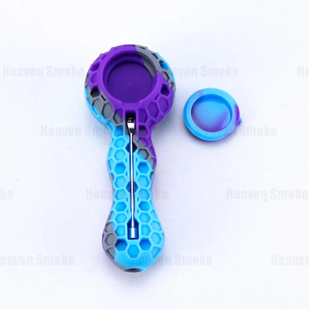 honey bee smoking silicone pipe - Heaven Smoke (29)