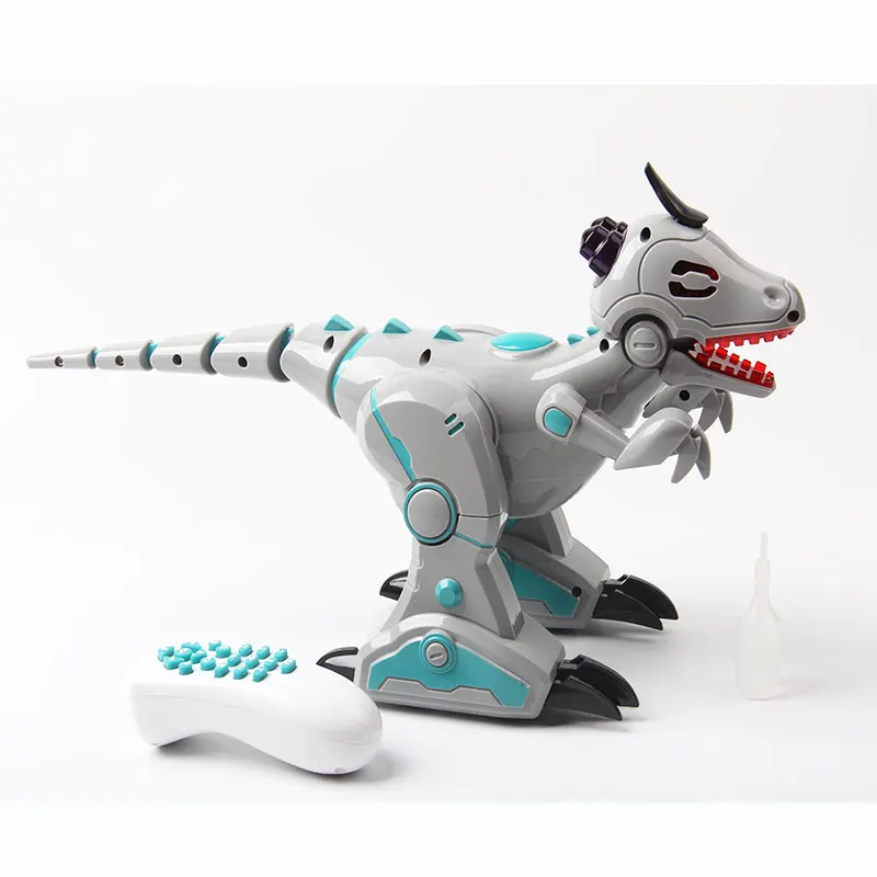 

Remote Control Smoke Effect Intelligent Dinosaurs Electronic Intelligent Pets Education Toys RC Dinosaurs Models for Kids Gifts