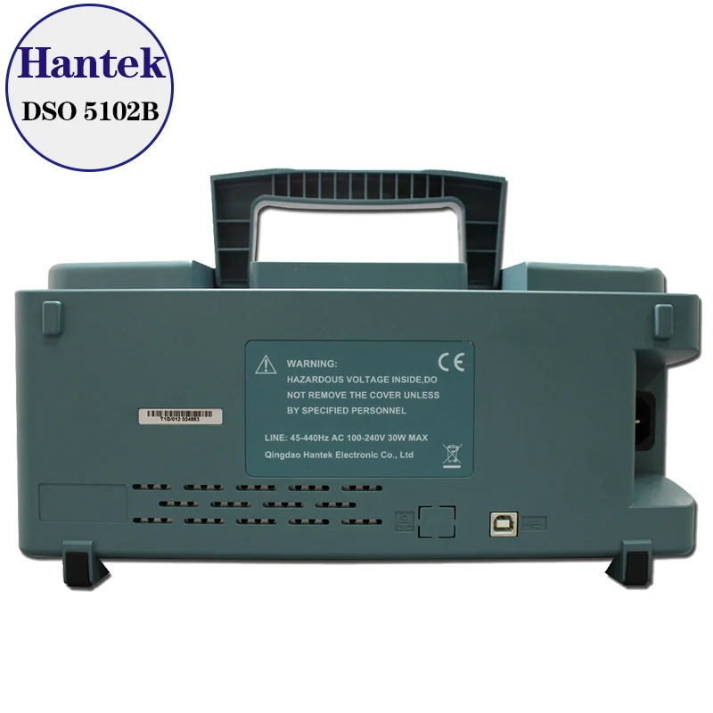 Hantek DSO5102B Цифровой осциллограф 100 МГц 1GSa/s лучше, чем ADS1102CAL