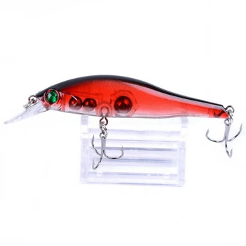 

1pcs Minnow Fishing Lure 9.5cm 11.5g Artificial Hard Bait Wobblers For Bass Pike Jerkbait Trolling Crankbait Carp Fishing