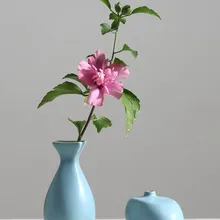 Скандинавская керамическая ваза украшение гостиной Цветочная композиция небольшой свежий креативный ТВ шкаф спальня домашнее платье украшения