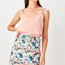 Trendyol разноцветная юбка с деталями TWOSS19XM0279