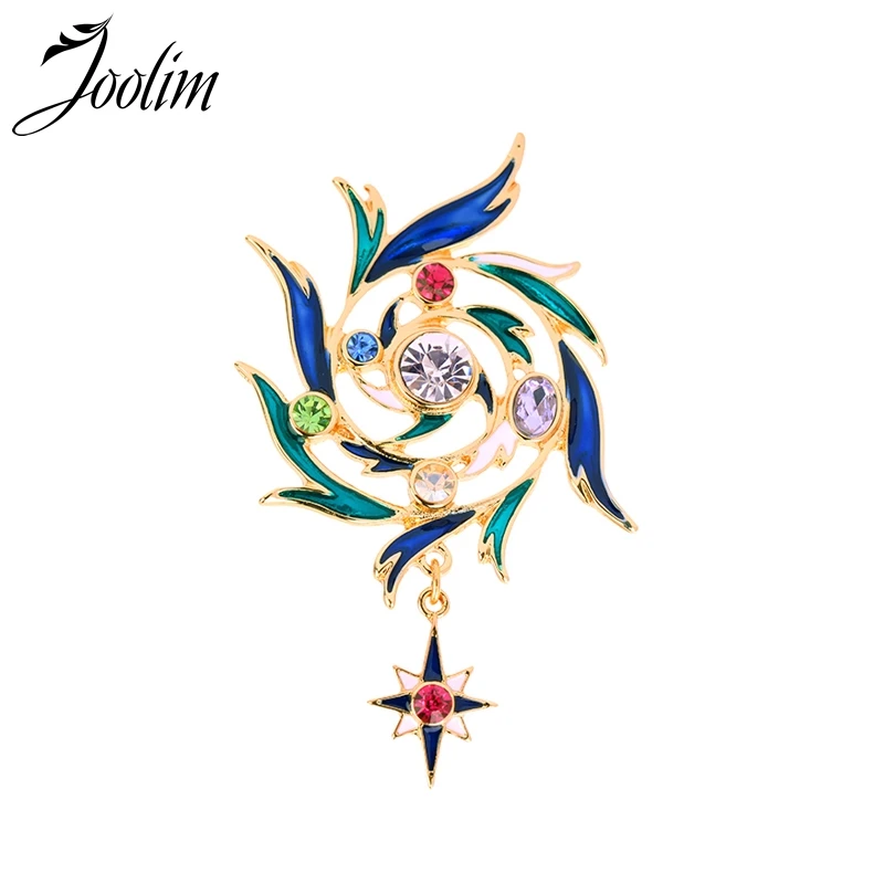

JOOLIM Colorful Flower Brooch Fashion Jewelry Wholesale