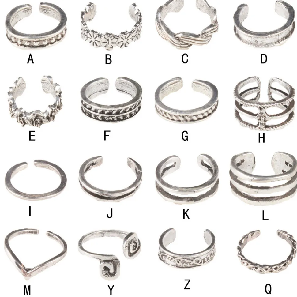 

New Fashion Beach Toe Rings Rose Gold Anti-allergy Smooth Simple Wedding Couples Rings Bijouterie for Man or Woman Gift