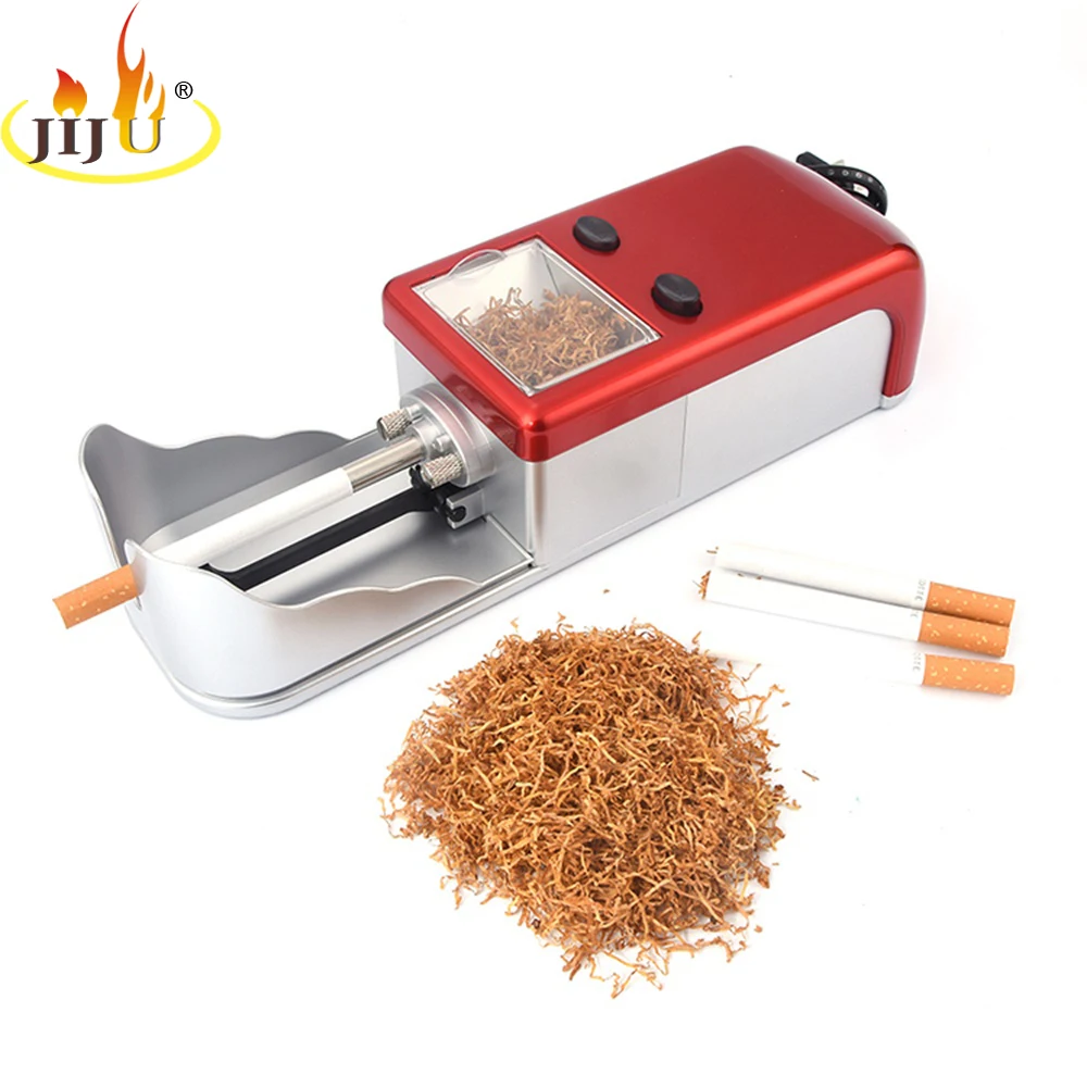 JIJU EU Electric Power 8MM Electric Automatic Cigarette Rolling 8mm Machine Tobacco Injector