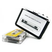 Одежда высшего качества USB2.0 Портативный клейкие ленты к ПК Супер кассеты в MP3 аудио CD Музыка цифровой преобразователь игрока записывающее устройство+ наушники