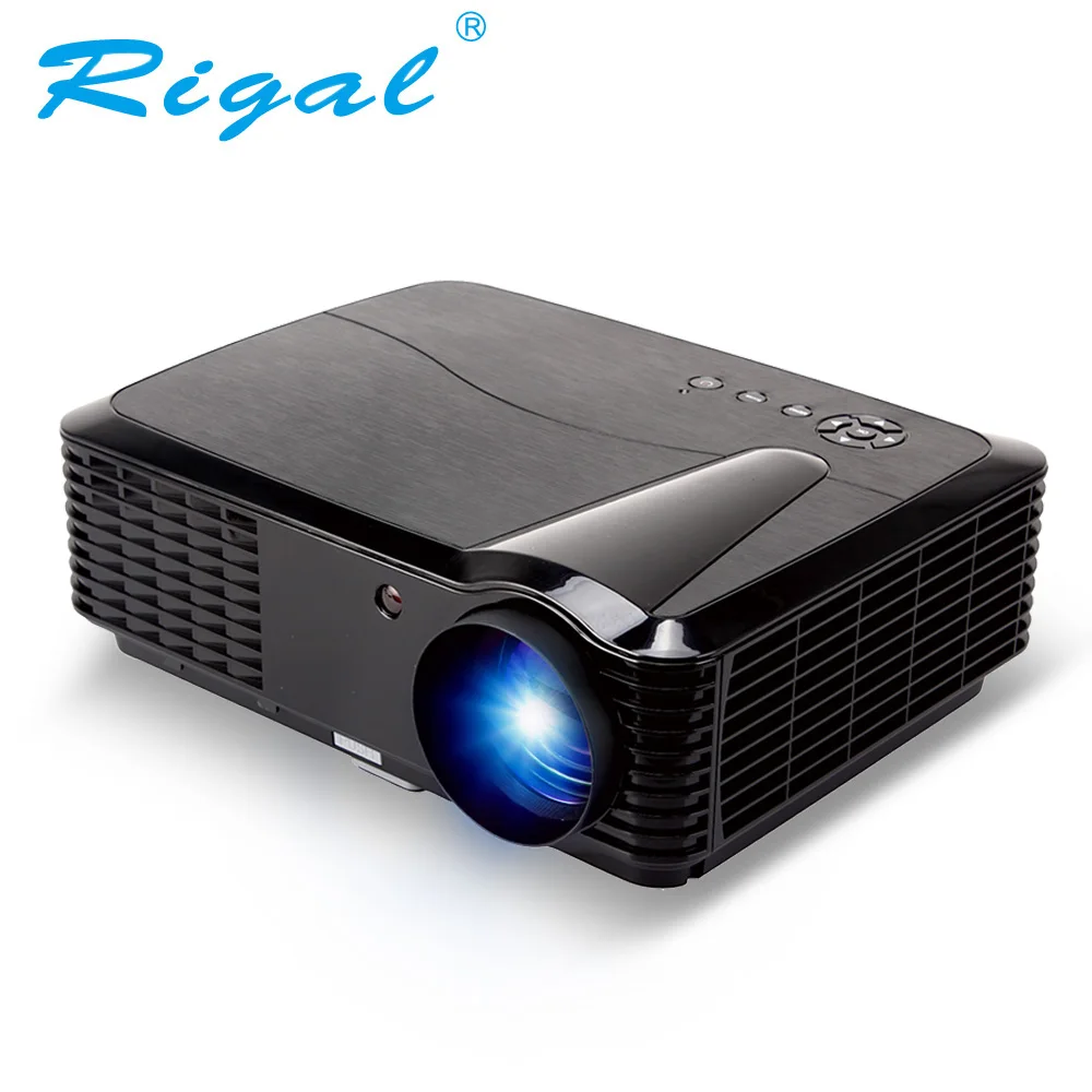 Rigal font b Projector b font RD806B LED Smart font b Projector b font Android WIFI