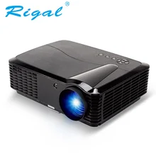 Rigal font b Projector b font RD806B LED Smart font b Projector b font Android WIFI
