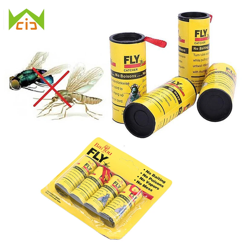 Buy WCIC Fly Killer Catcher Strip Fruitfly Sticky
