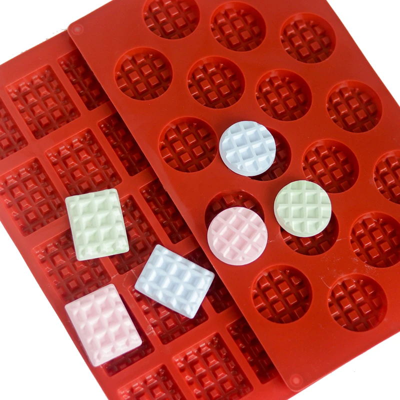 

20 Cavity Waffle Silicone Cake Mould Waffle Makers Chocolate Mould Silicone Bakeware Set Nonstick Silicone Baking Mold 1 pc
