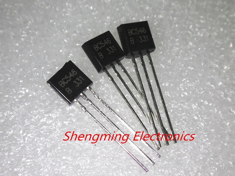 1000 шт BC546B BC546 TO-92 NPN 65V 0.1A транзистор | Электронные компоненты и принадлежности