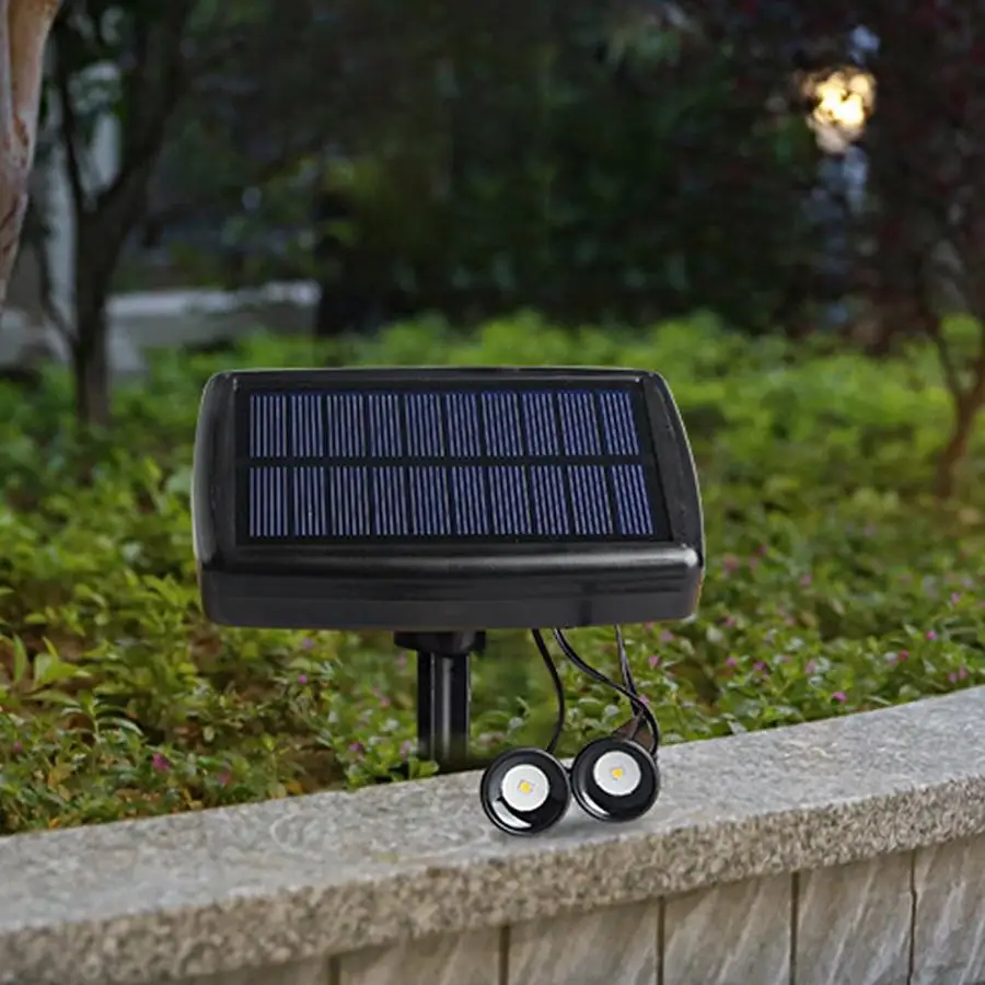 LED Durable Solar Panel Waterproof Lamp Outdoor Yard Villa Garden Lawn Decor Ground Lamp Light