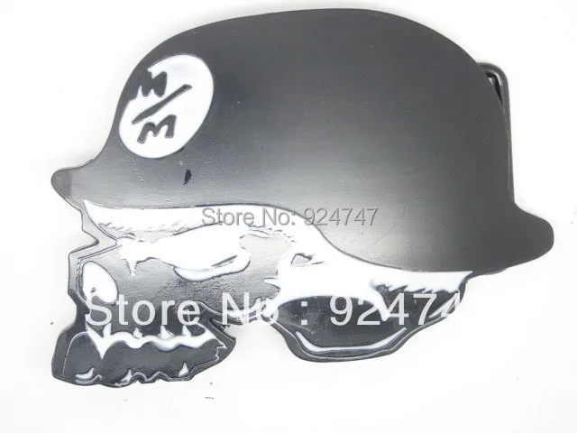 

Black M/M Skull Metal Mulisha with opener belt buckle