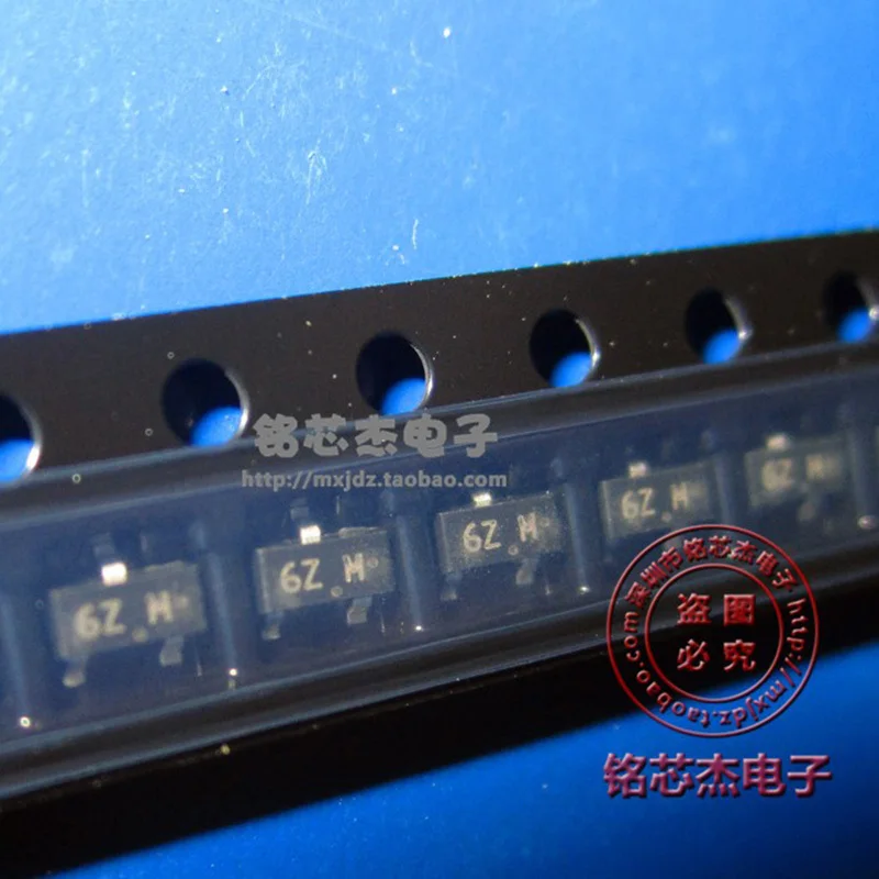 

100pcs/lot MMBF170LT1G 6Z MMBF170LT MMBF170 MOSFET N-CH 60V 500MA SOT-23 eletronico transistores