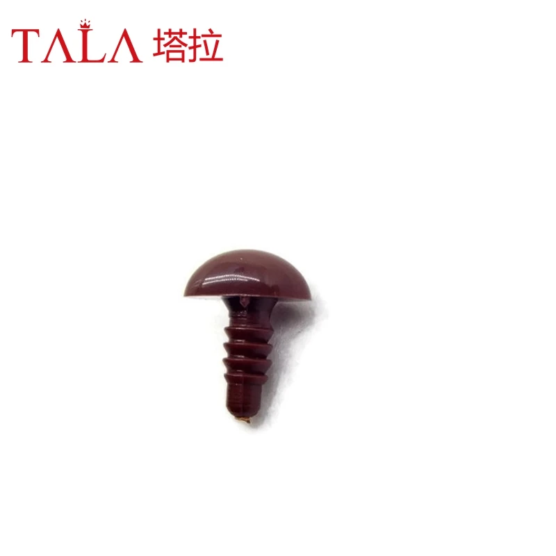 Triangle Brown Safety Noses For Toy 4.5mm/6mm/7mm/8mm/9mm/10mm/12mm/15mm/18mm plush doll accessories doll accessories