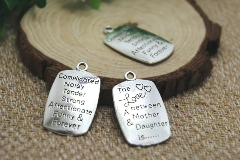 6 шт в комплекте любовь между Для мамы и дочки является сложным шумный тендер