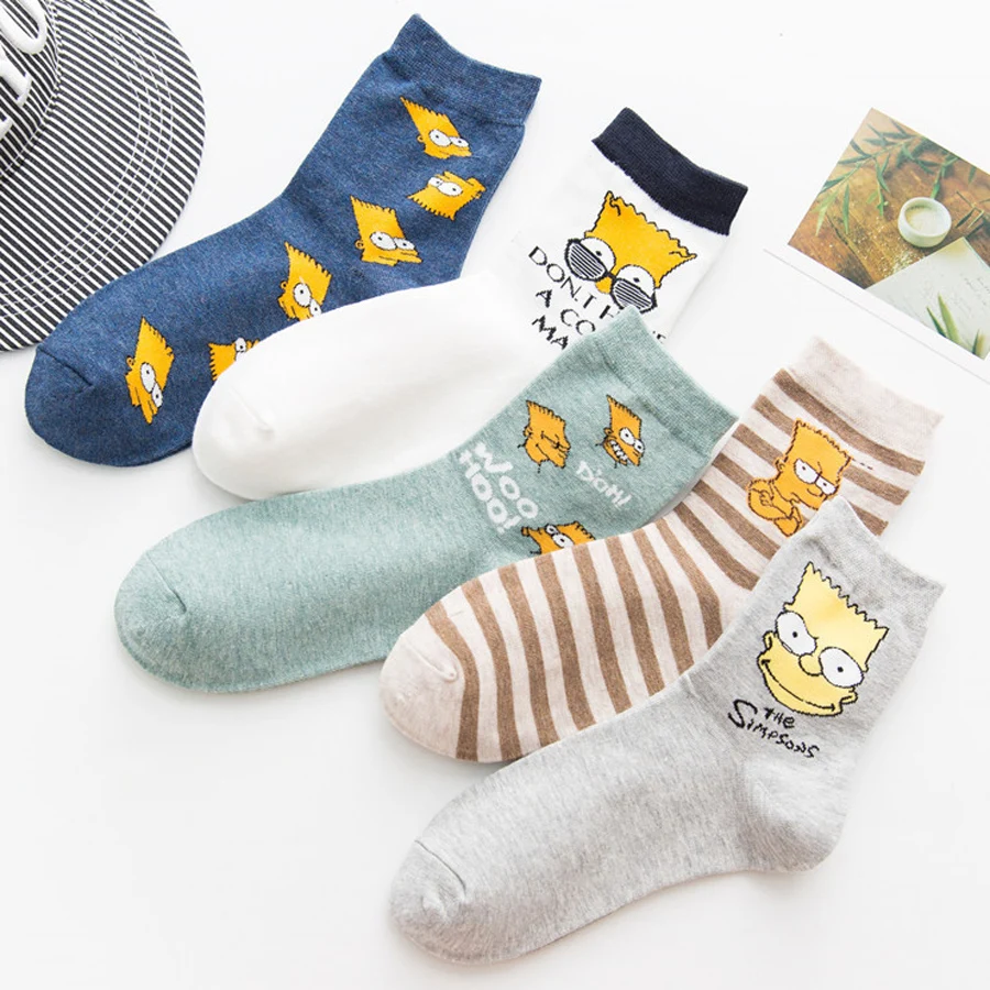 Simpson Women Socks Newly Hot Spring Summer Women Cartoon Funny Cotton Socks Simpsons Family Novelty Cute Socks Animals Funny Simpson Women Socks Newly Hot Spring Summer Women Cartoon Funny Cotton Socks Simpsons Family Novelty Cute Socks Animals Funny