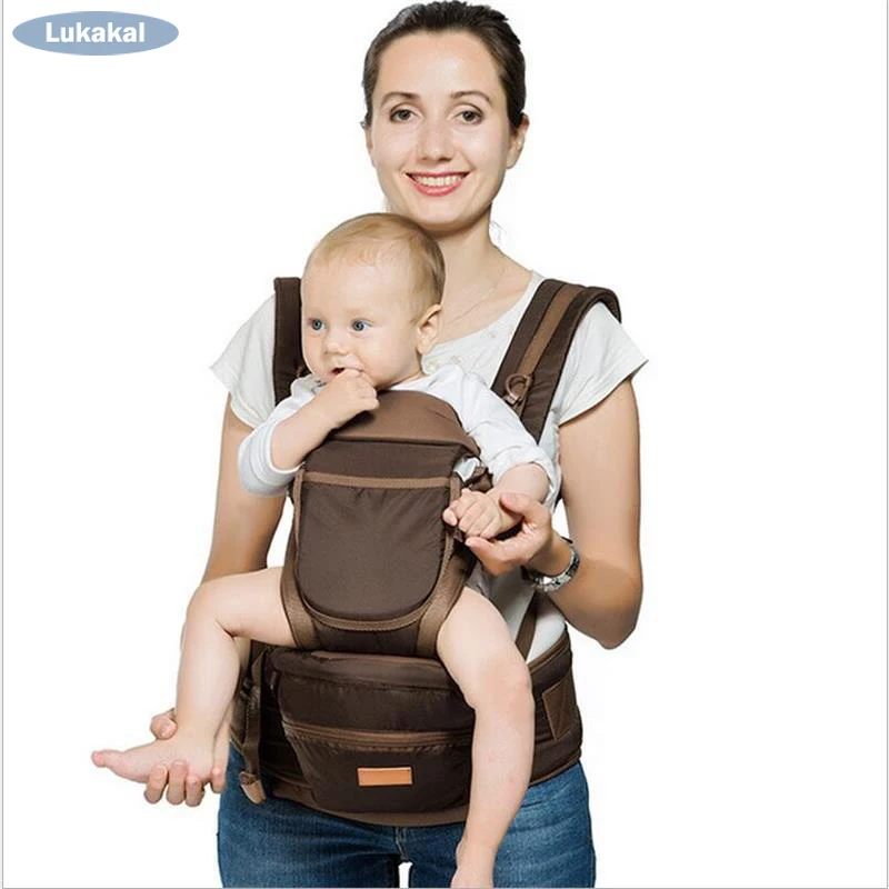 

Multifunctional Baby kangaroo Cotton Comfortable Baby Sling Double Protection Baby Backpacks Colorful Baby Carrier For 1M-36M