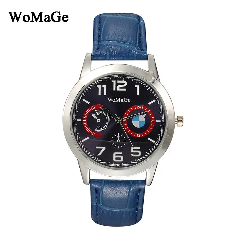 

relogio masculino Watch Men Fashion Leather Wristwatch Unique Design Analog Watch Sport Womage Brand Luxury Men's Quartz Watches