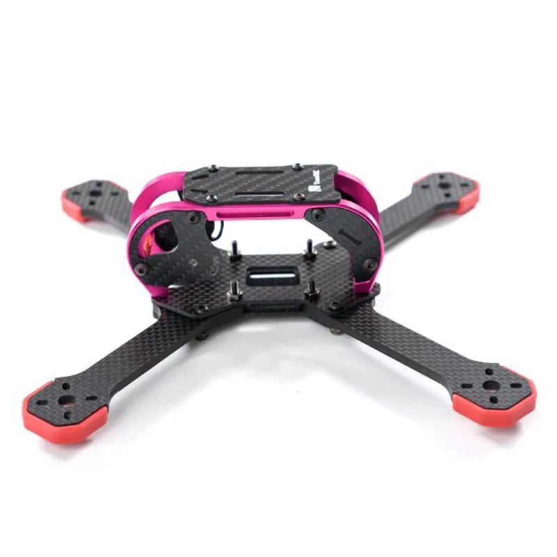 Комплект гоночной рамы Fatty Lite мм 4 3 K углеродное волокно FPV 110g для DIY Racer RC Drons