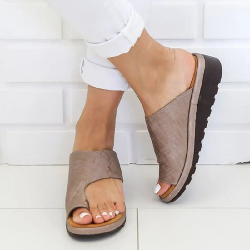 

Plus Size Thong Sandals Summer Women Flip Flops Weaving Casual Beach Flat With Shoes Rome Style Female Sandals Heels