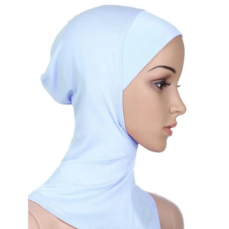 

2 In 1 Women Scarf Cap For Muslim Head Wear Neck Cover For Islamic Women
