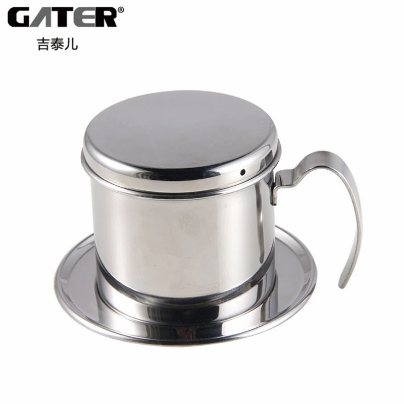 Vietnam Coffee Dripper Stainless Steel Filter Reusable Vietnam Drip Pot