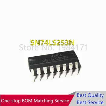

10Pcs SN74LS253N 74LS253 DIP-16 Original In Stock DUAL 4-INPUT MULTIPLEXER WITH 3-STATE OUTPUTS IC NEW