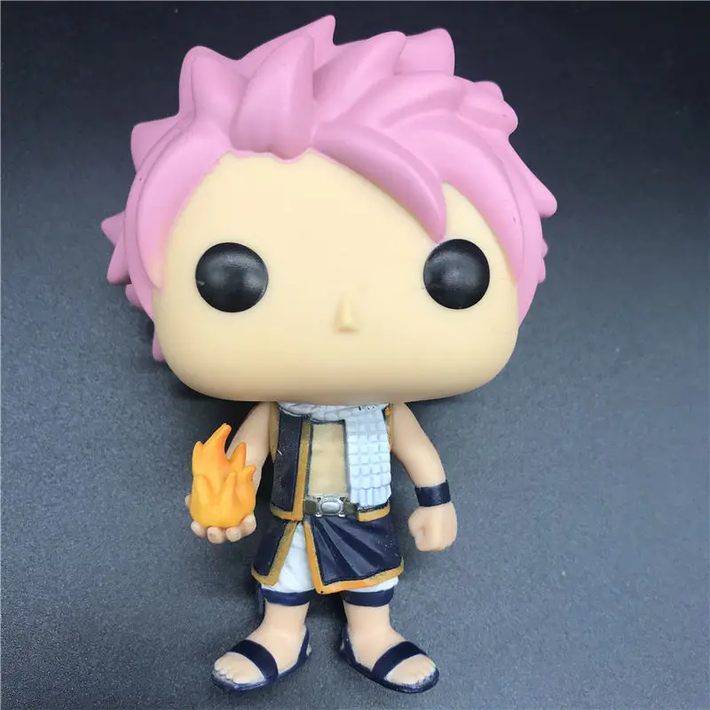 Pops аниме Сказочный хвост счастливый/NATSU модель игрушки Виниловая фигурка Коллекционная модель игрушки без коробки - Цвет: Красный