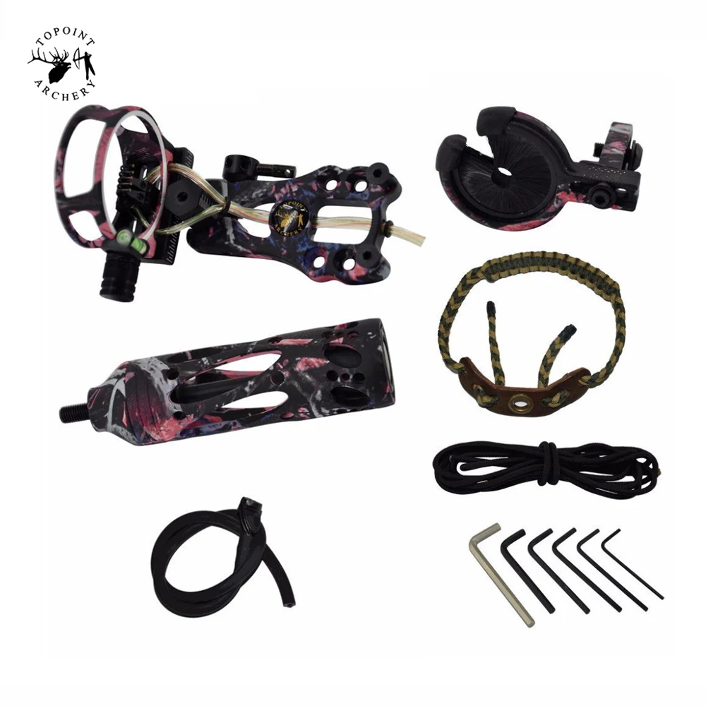 

Upgrade Combo Compound Bow Accessories with Bow Sight Arrow Rest Stabilizer or Compound Bow Archery Hunting Shooting