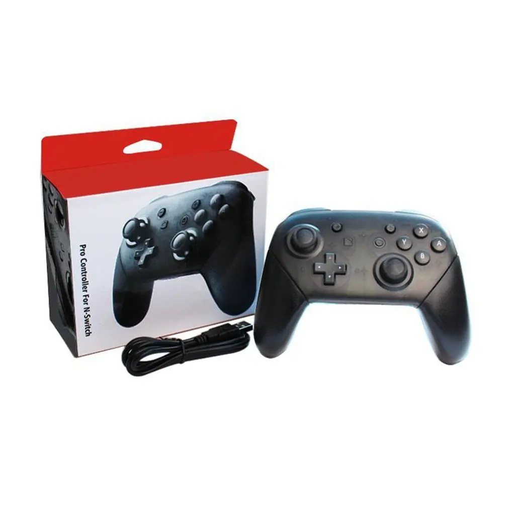 FREESHIPPING Bluetooth Wireless Pro Controller Gamepad Joypad Remote Joystick with One Key Wake-up Function for Nintend Switch
