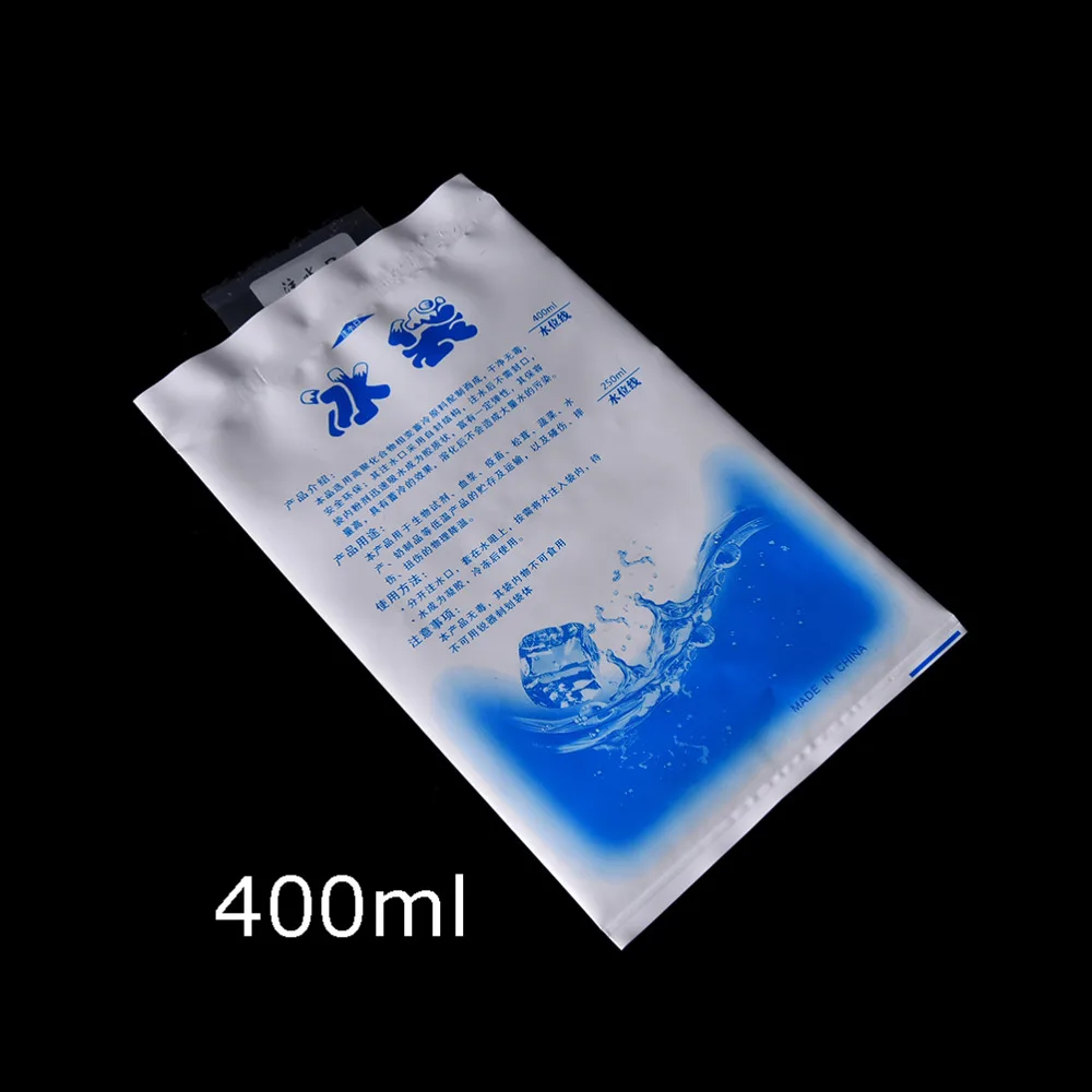 5 PCS Riutilizzabile di Plastica Sacchetto Del Dispositivo di Raffreddamento Per La Conservazione Degli Alimenti Confezioni di Gel Cubetti di Ghiaccio sacchetto più Freddo Freddo bolsa termica Fisica