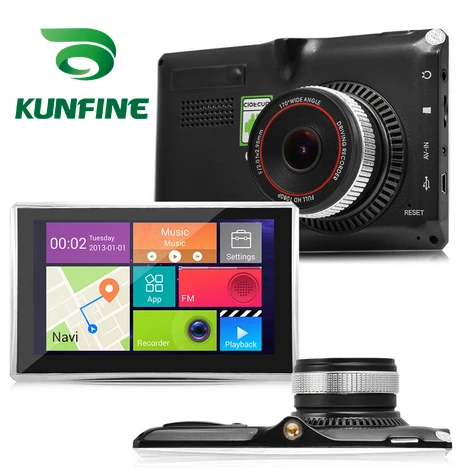 5 Inch Android Car DVR GPS Navigation Radio 8GB 512M Truck Vehicle GPS Navigators Lorry Rear