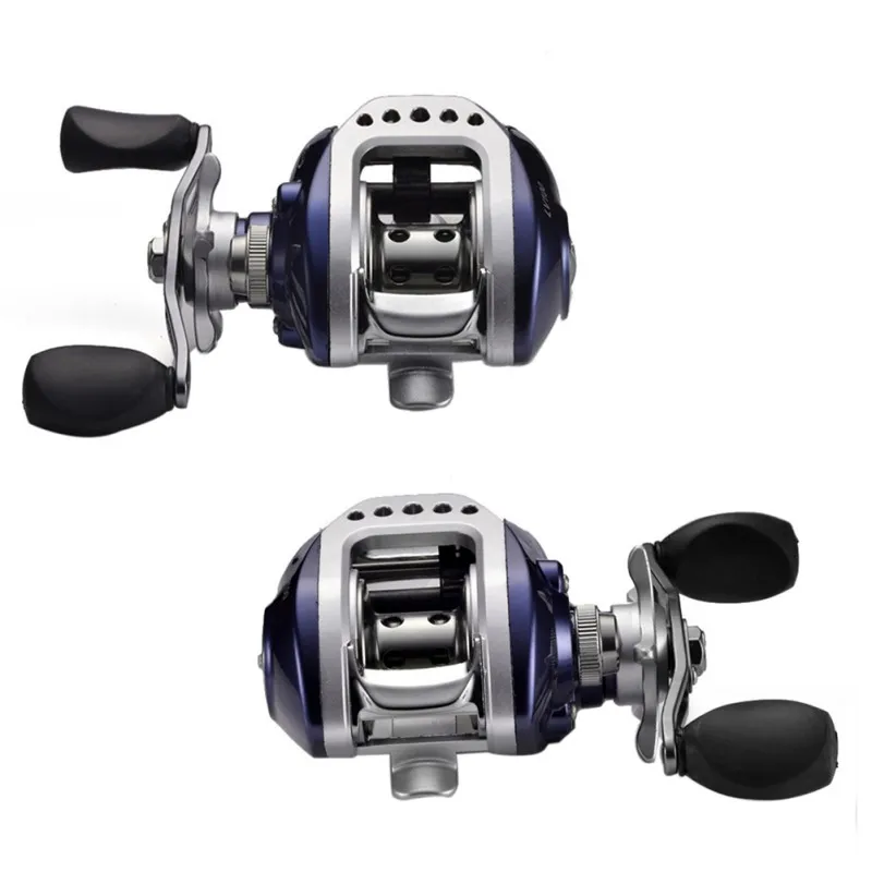 Fishing Line Roller Bearing Reel Metal Detachable Cover Left/right Hand