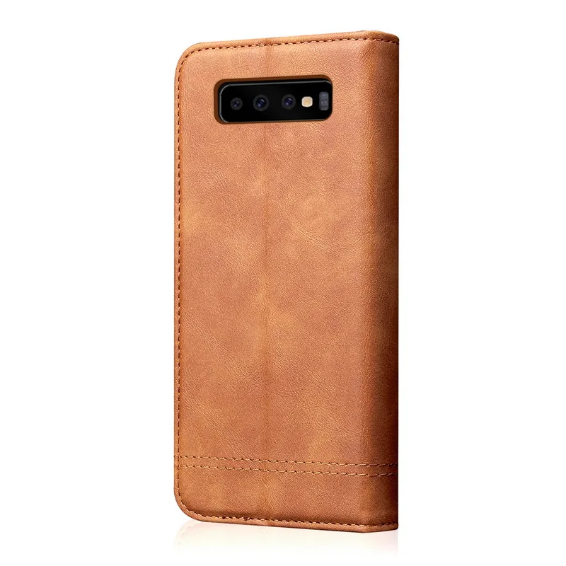 Флип-бумажник Магнитный Роскошный кожаный чехол для телефона чехол для samsung Galaxy S10 5G Plus S10E S 10 чехол с отделением для карт