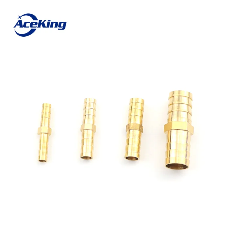 All copper pagoda joint y-type gas pipe three-way gas pipe straight hose joint fitting t-type three-way four-way joint gree head