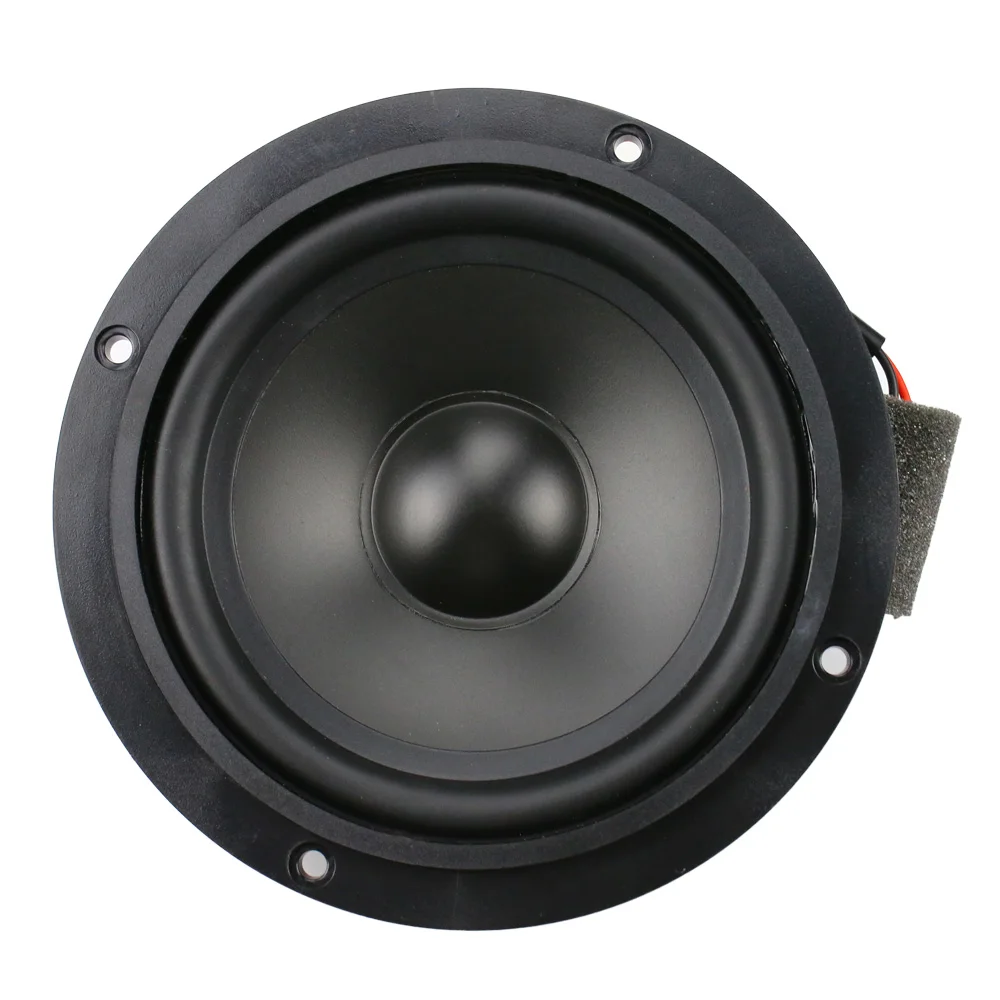 GHXAMP 5.25 Inch 145mm Neodymium Car Speaker 4ohm 20W Full Range Loudspeaker PP Basin Rubber Edge ABS Frame 1Pairs