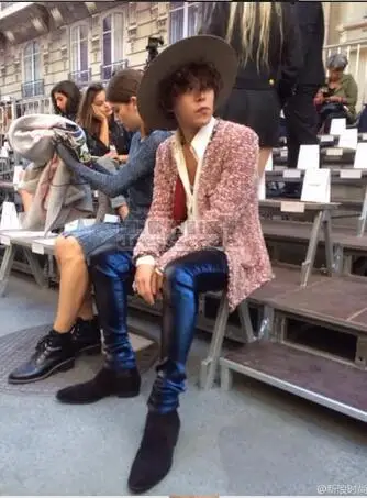 mens stacked heel chelsea boots