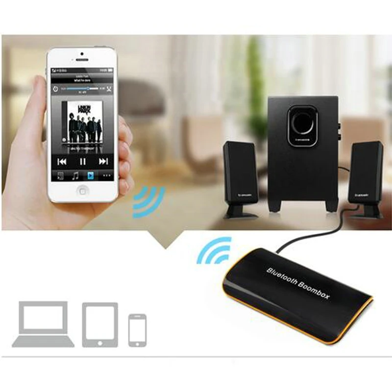 Беспроводной Bluetooth приемник Dehyaton B2 BT 4 1 аудио Музыкальная шкатулка с микрофоном 3 5
