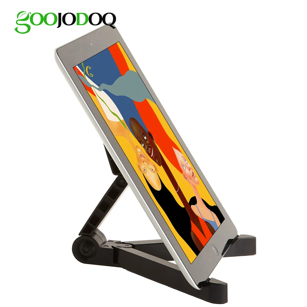 GOOJODOQ Foldable Desk Tablet Stand Holder for iPad 2018 Air 2 Samsung