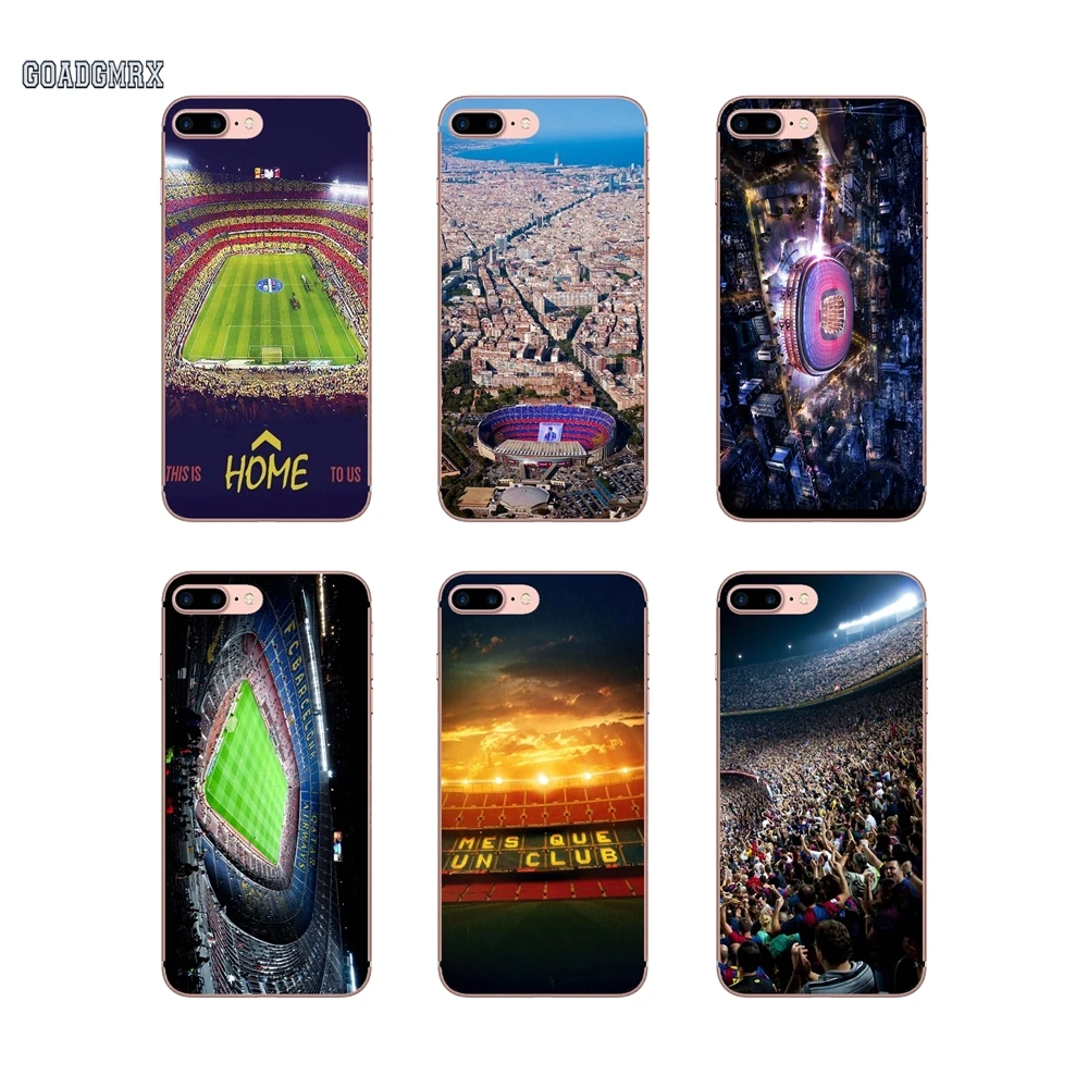 Испания Барселона Camp Nou Отпечатано для Samsung Galaxy J3 J5 J7 A3 A5 A7 2015 2016 2017 Note 3 4 5 8