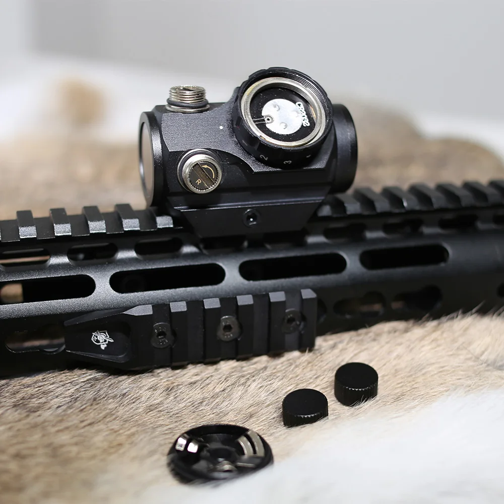 Охотничий оптический прицел SPINA OPTICS 1X25 Red Dot Sight Airsoft ударопрочный точечный для