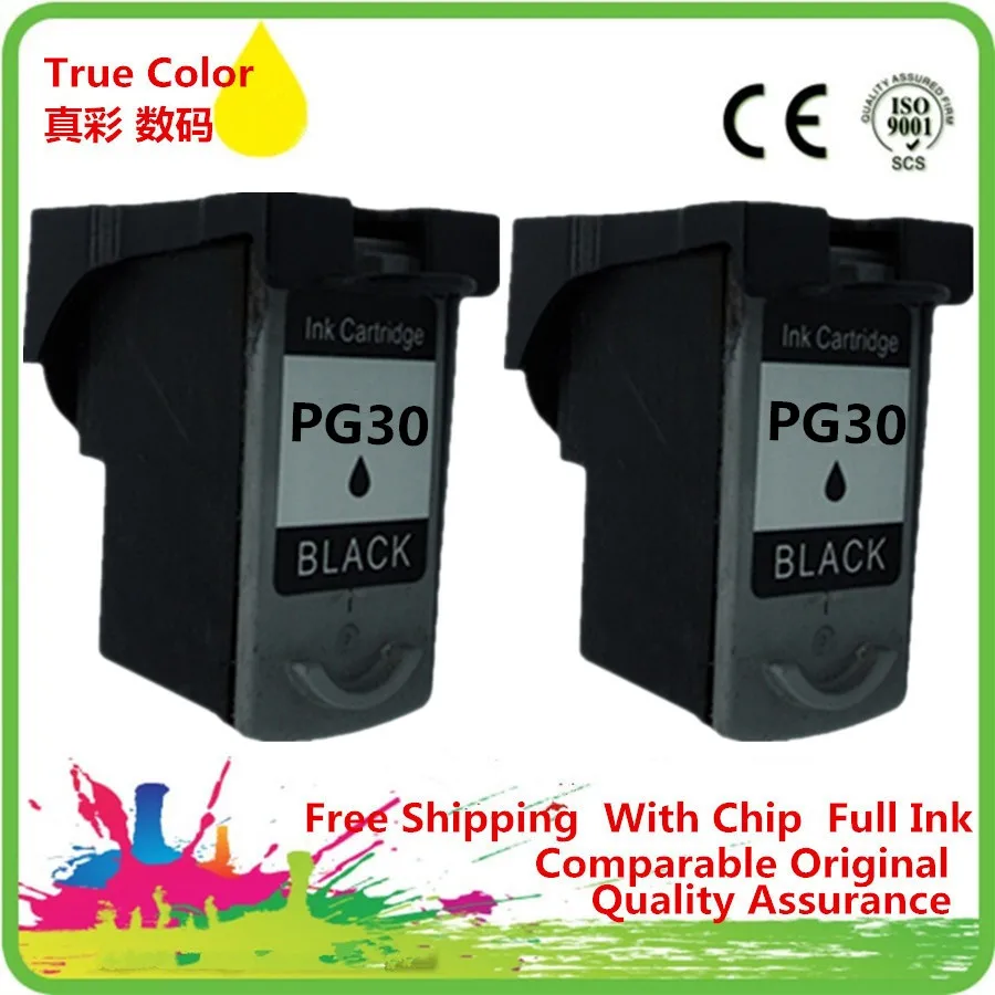 Картридж с чернилами Восстановленный для Canon PG-30BK PG 30BK PG30BK PG-30XL 30XL PG30XL Φ IP 1800 2600 MP 140