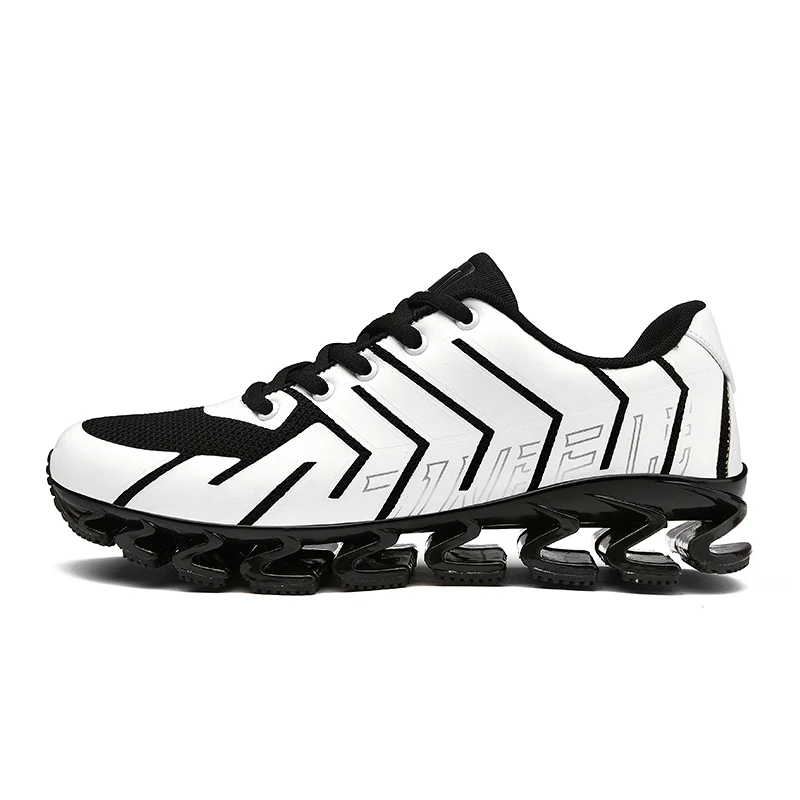 Новинка г. Супер крутая дышащая обувь для бега мужские кроссовки Весенняя спортивная обувь для улицы бейсбольная тренировочная обувь для мужчин - Цвет: 1