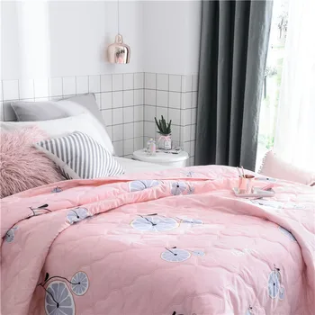 

Drop Shippping Flamingo Geometric Summer Quilt Blankets Comforter Bed Cover Quilting Home Textiles Suitable for Children Adults